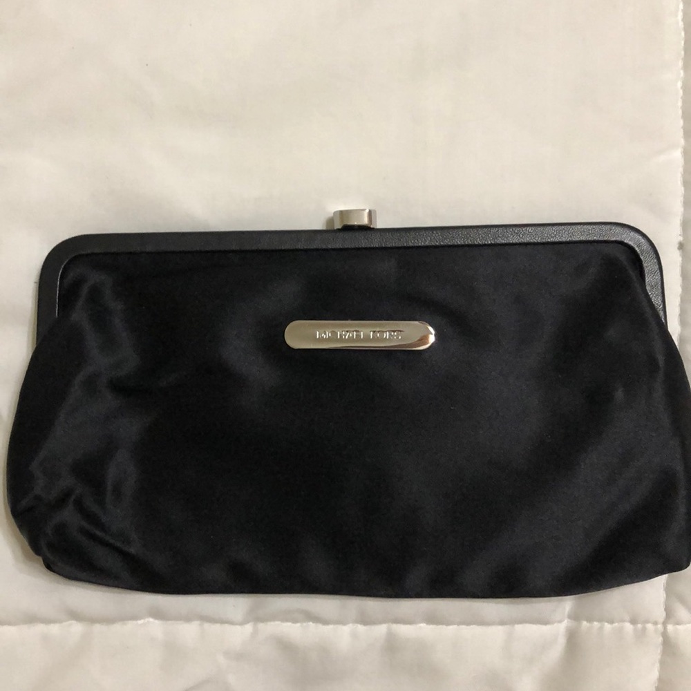 NWT-Michael Kors- Satin Frame Clutch